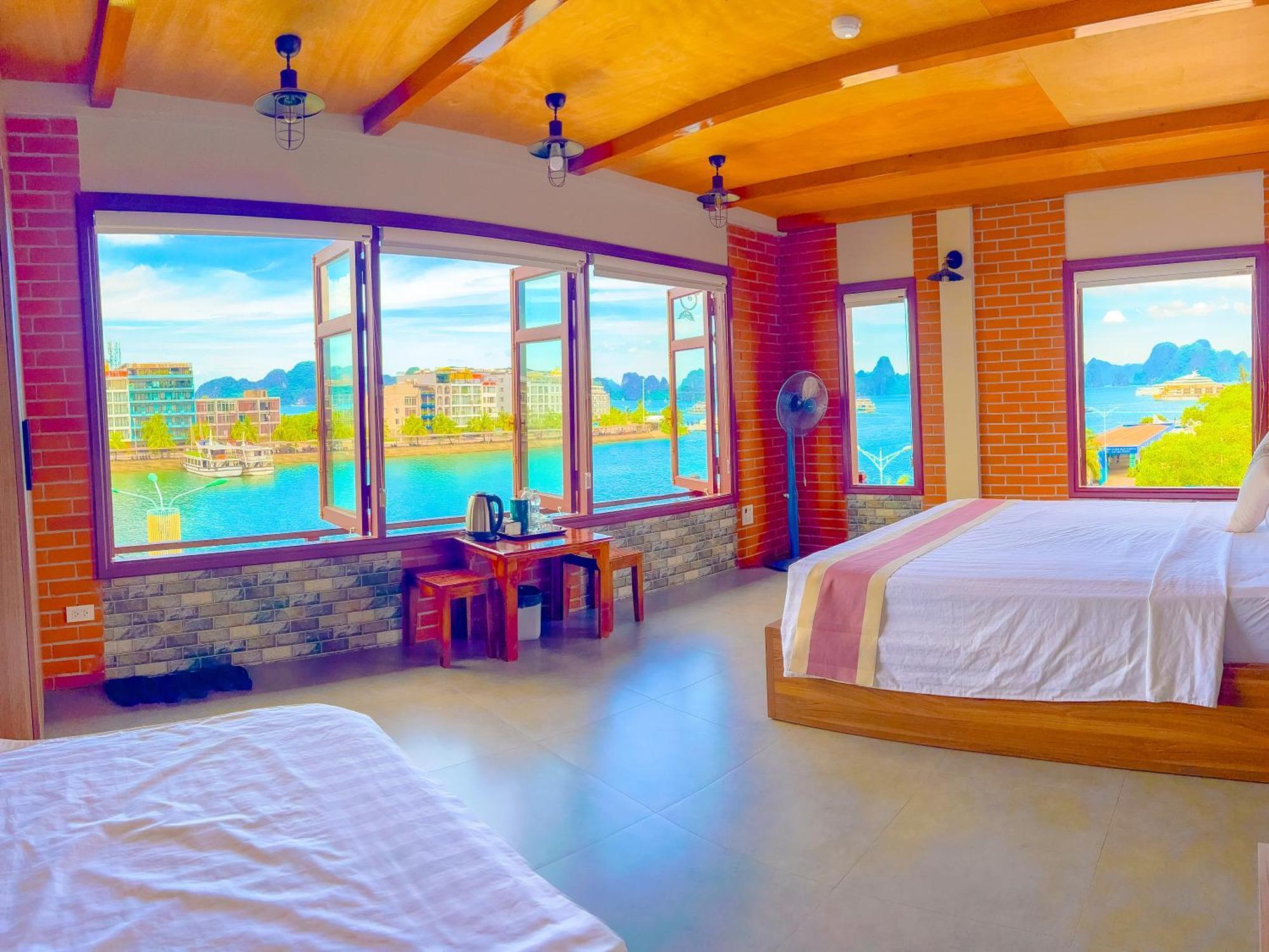 Canh Buom Homestay - Tuan Chau Hạ Long Exterior foto