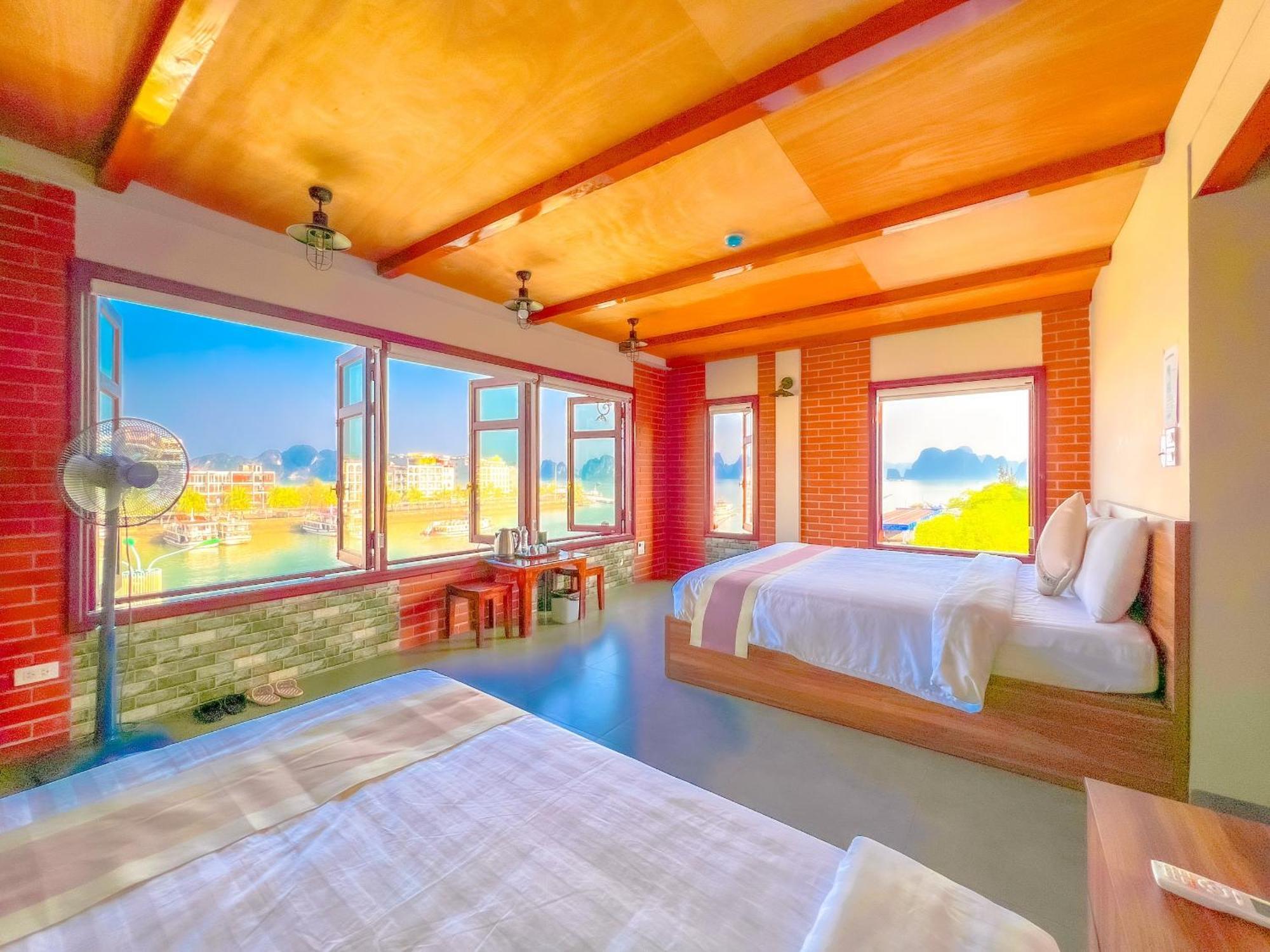 Canh Buom Homestay - Tuan Chau Hạ Long Exterior foto